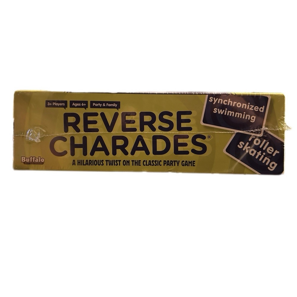 Reverse Charades SEALED Buffalo Games Party Family - Picture 4 of 6